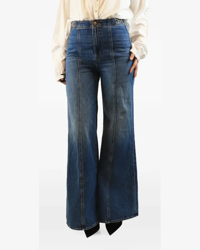 Ulla Johnson Ausgestellte Jeans - Blau Blau