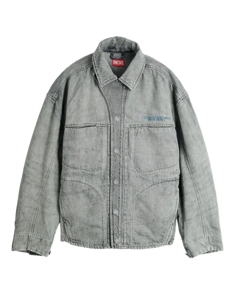 Diesel D-Nethor-S1 jacket - Grau Grau