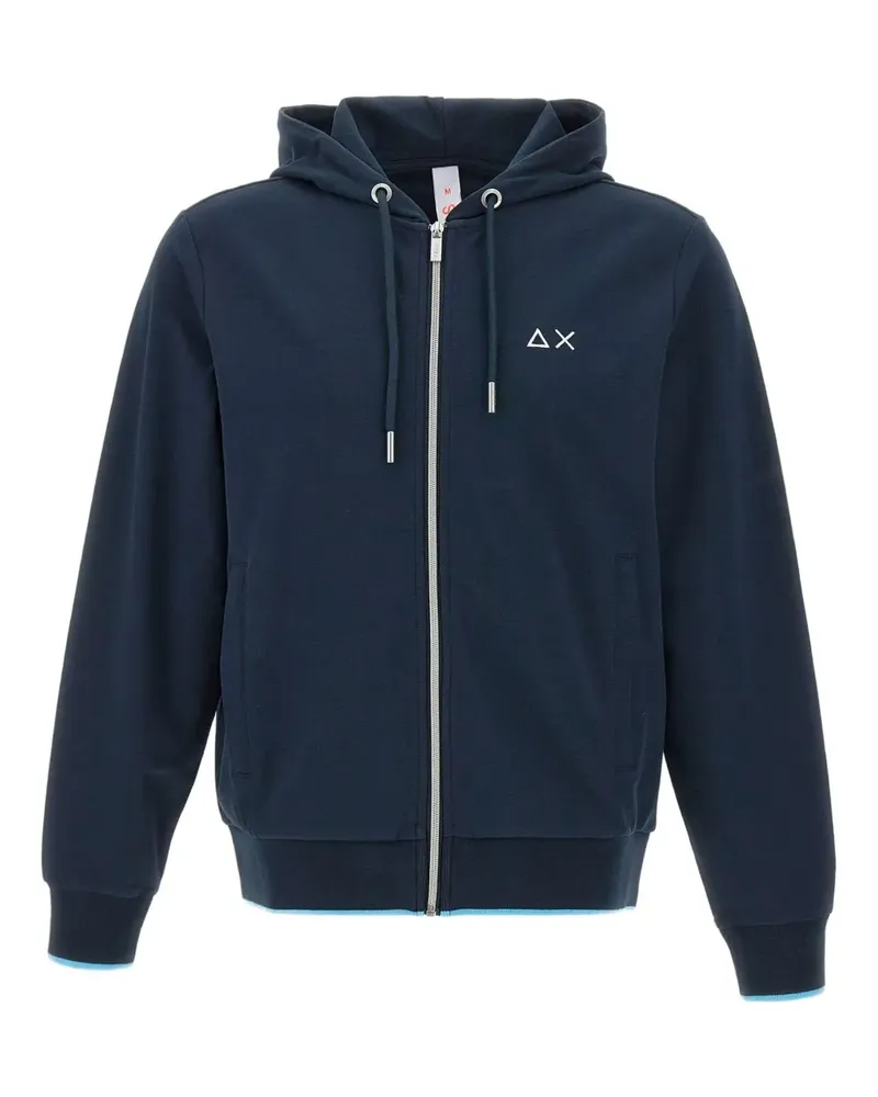 Sun68 Kapuzenjacke mit Reißverschluss - Blau Blau
