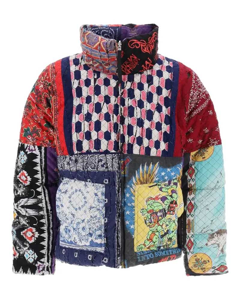 Children Of The Discordance Jacke mit Bandana-Print - Schwarz Schwarz