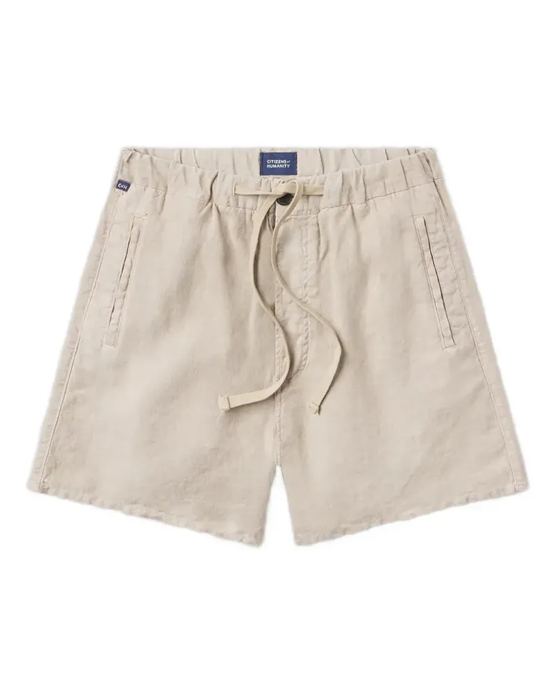 Citizens of humanity drawstring chino shorts - Nude Nude
