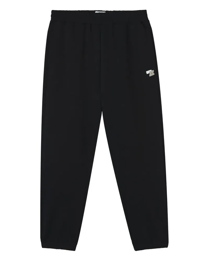 Izzue Jogginghose mit elastischen Bündchen - Schwarz Schwarz