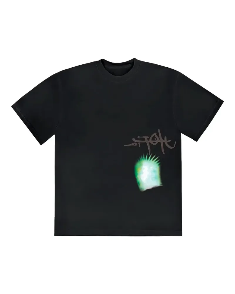 Travis Scott Utopia C5 graphic-print T-shirt - Schwarz Schwarz