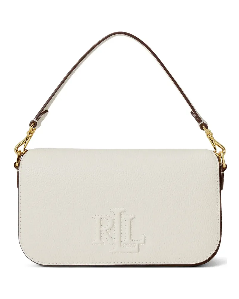 Ralph Lauren Verstellbare Schultertasche mit Prägung - Nude Nude