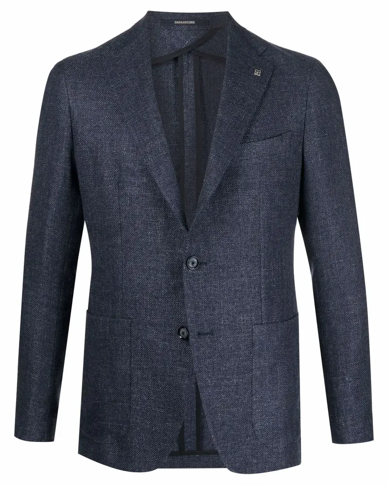 Tagliatore Einreihiges Sakko - Blau Blau