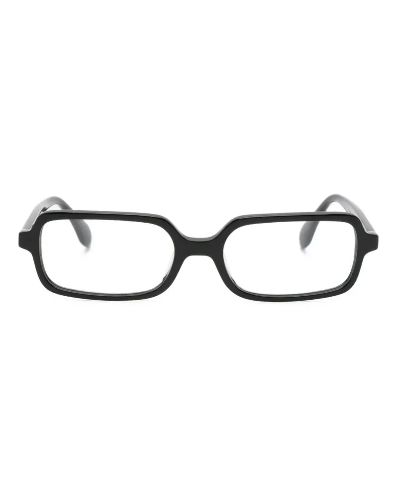 GIGI STUDIOS Edith Brille mit eckigem Gestell - Schwarz Schwarz