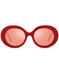 Dolce & Gabbana Sonnenbrille mit rundem Gestell Rot