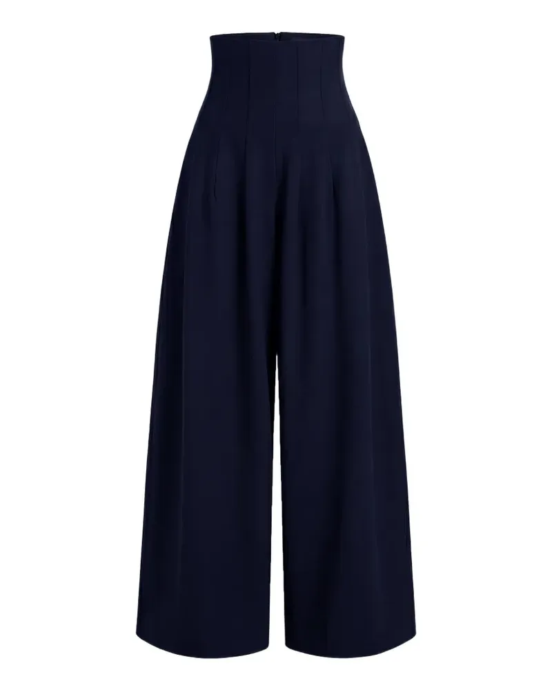 Monse wool trousers - Blau Blau