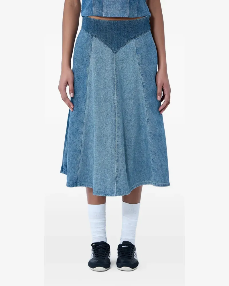 Levi's Roper panelled midi skirt - Blau Blau