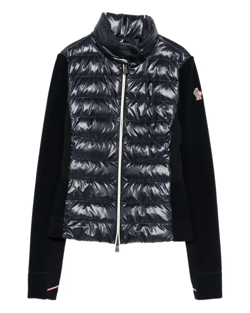 Moncler Wattierte Jacke mit Reißverschluss - Blau Blau
