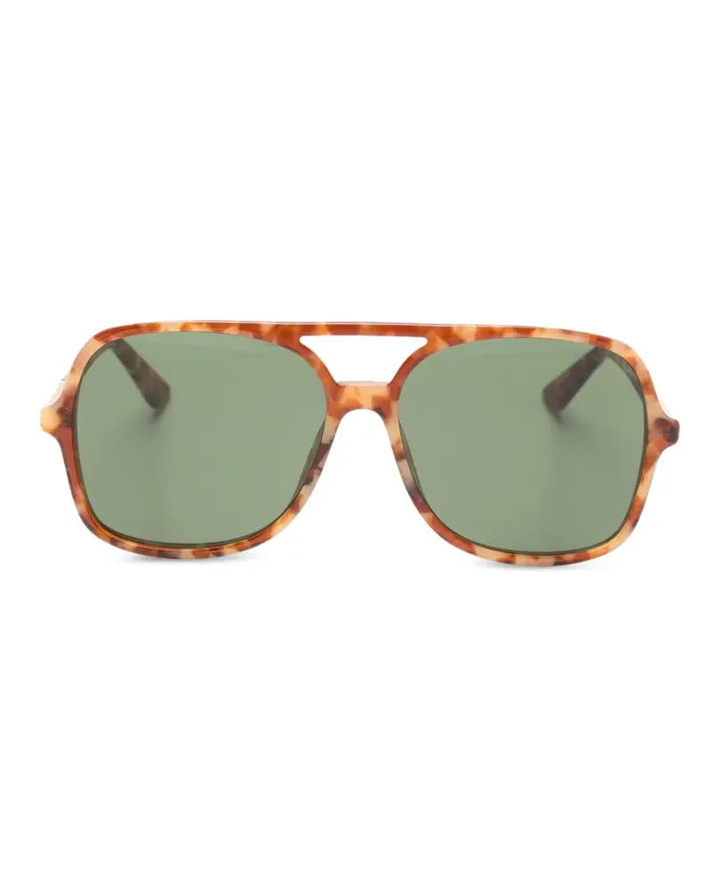Chloé Geometrische Sonnenbrille - Braun Braun