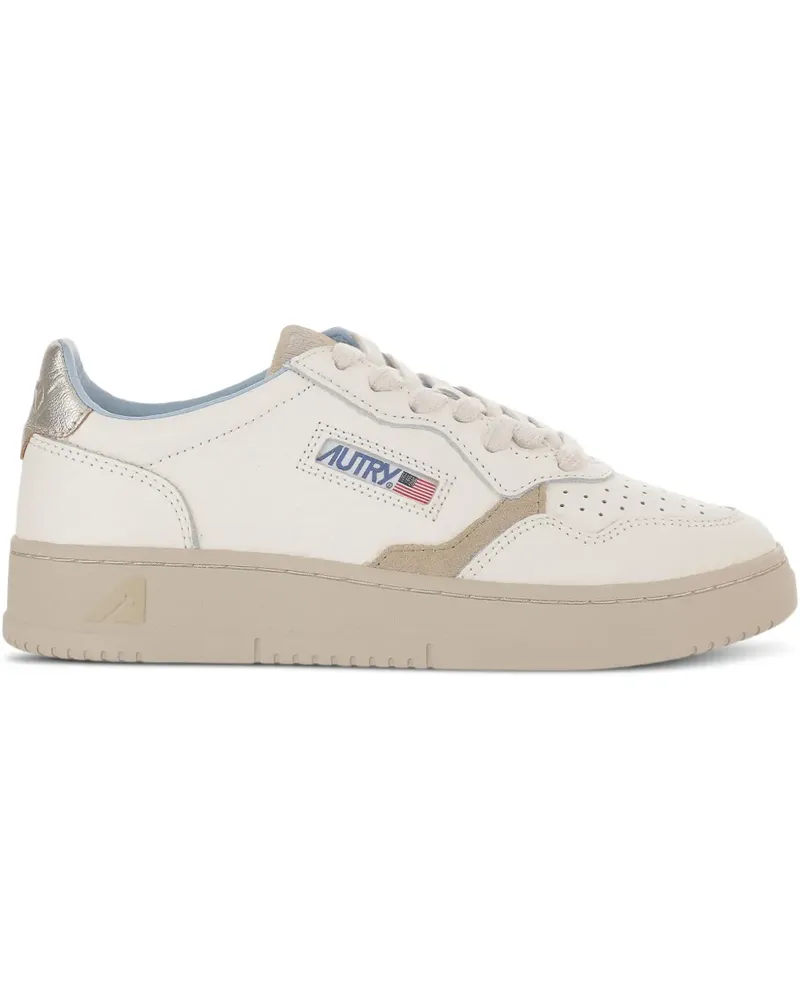AUTRY Medalist Sneakers mit perforiertem Wildleder-Overlay - Nude Nude