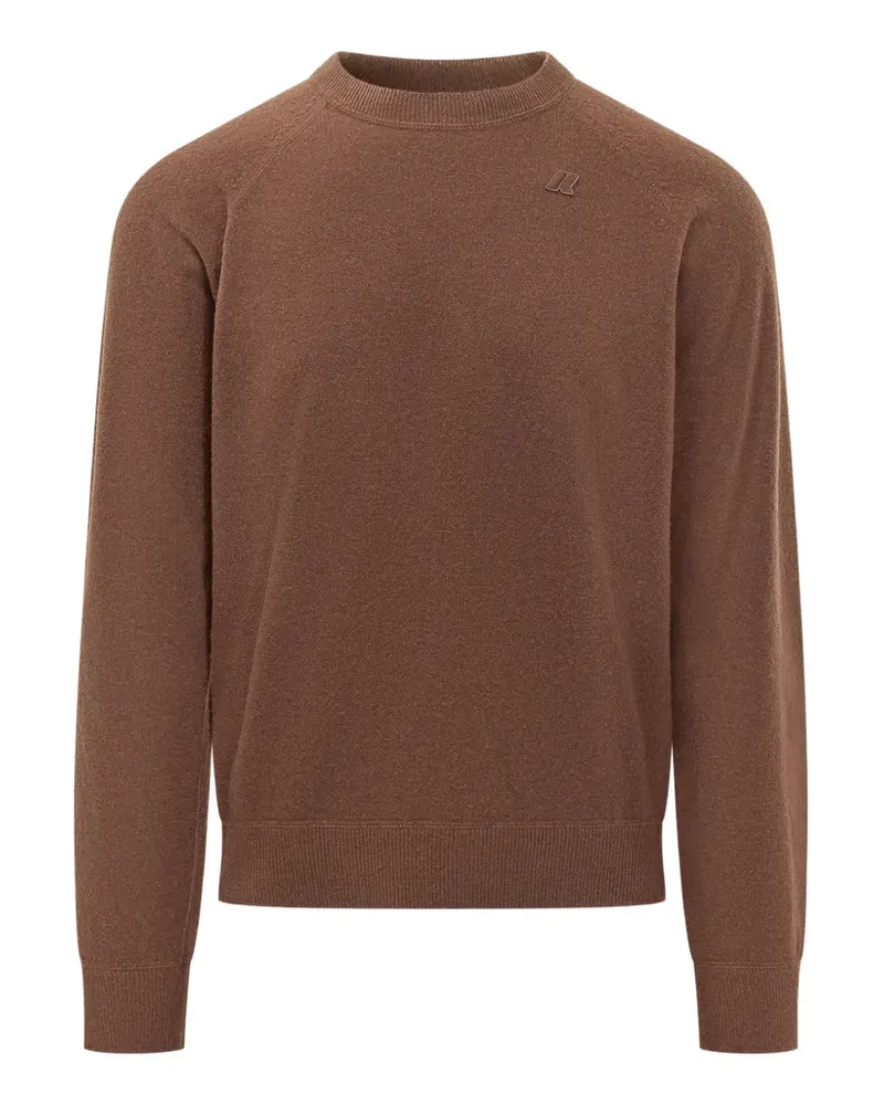 K-Way Fragan Pullover mit Raglanärmeln - Braun Braun