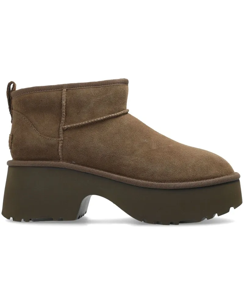 UGG Classic Ultra Mini New Heights Stiefel - Braun Braun