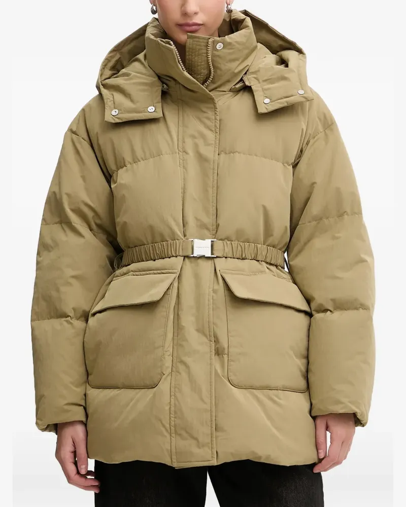 Miss Sixty Kapuzenmantel mit Gürtel - Grün Grün