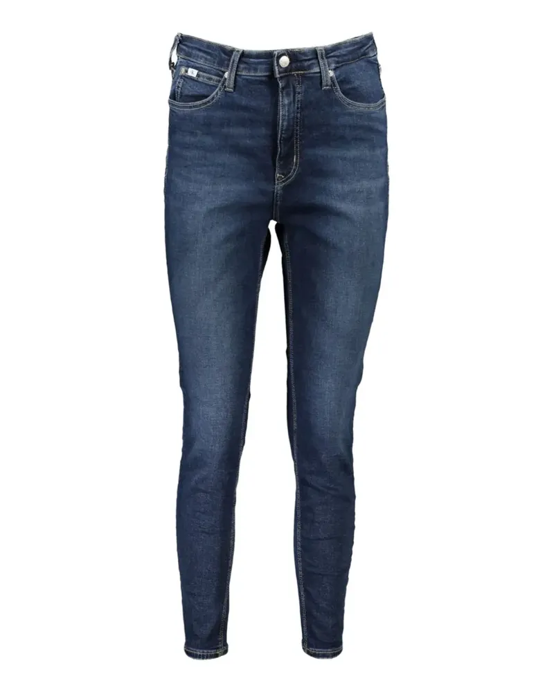 Calvin Klein high-rise skinny jeans - Blau Blau