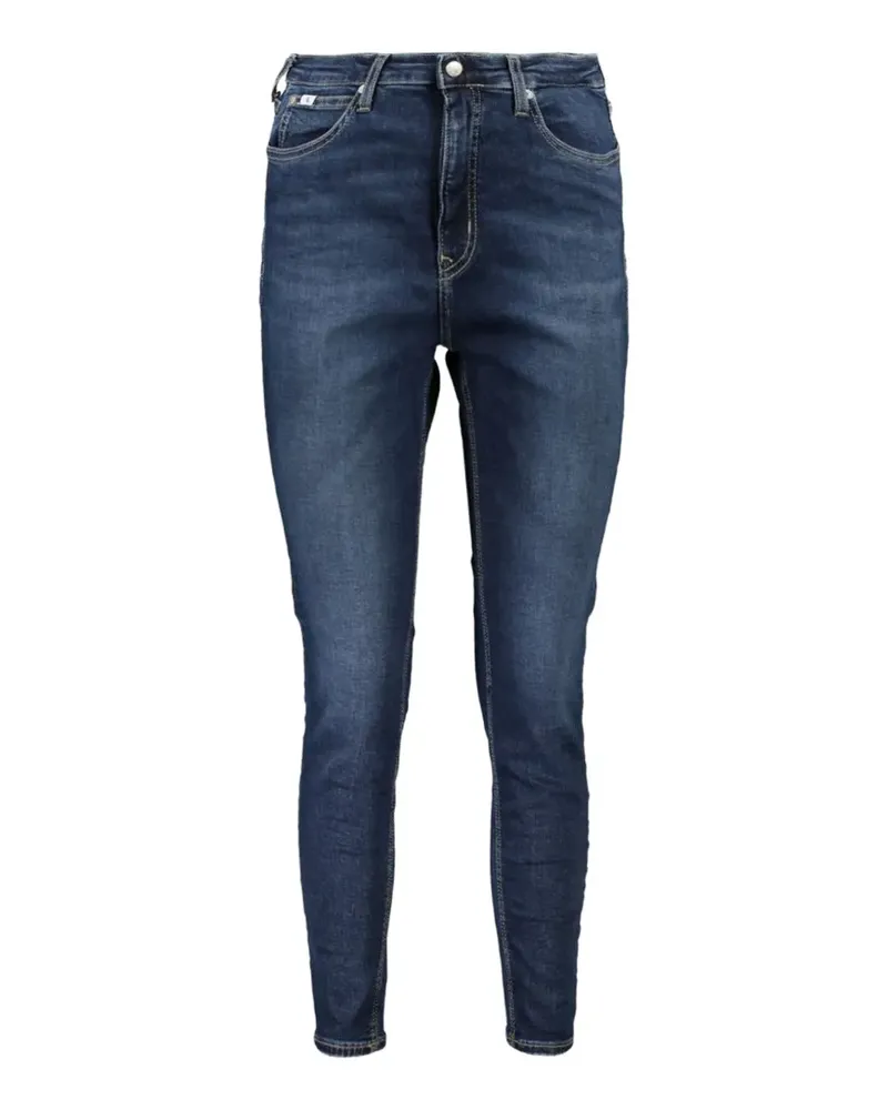 Calvin Klein high-rise skinny jeans - Blau Blau