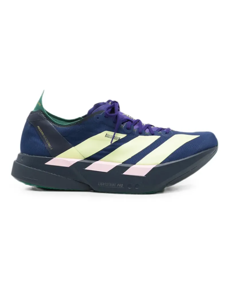 adidas Adizero Adios Pro 4 Lauf-Sneakers - Blau Blau