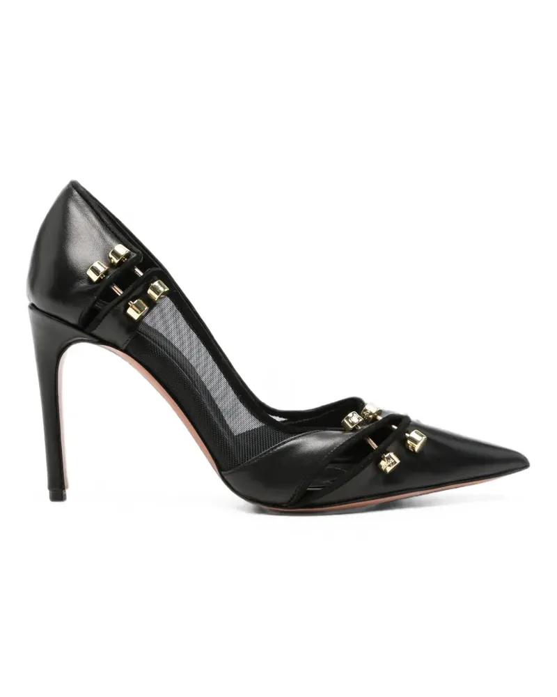 HARDOT Addicted mesh-panel pumps - Schwarz Schwarz