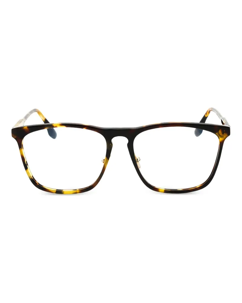 Victoria Beckham Brille mit eckigem Gestell - Braun Braun