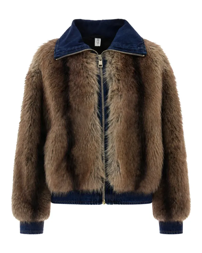 Liu Jo Jacke aus Faux Fur - Braun Braun