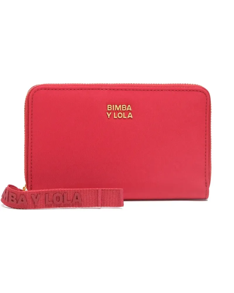 BIMBA Y LOLA Portemonnaie mit Logo-Riemen - Rot Rot