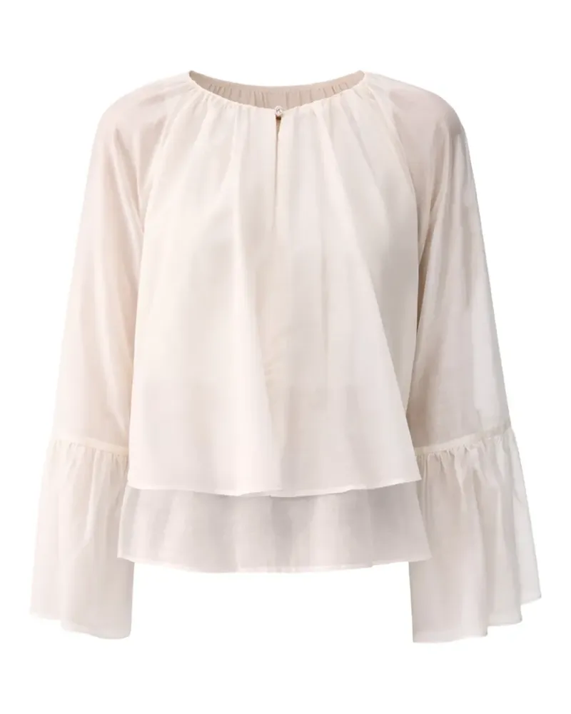 Liu Jo Hemd mit Glockenärmeln - Nude Nude