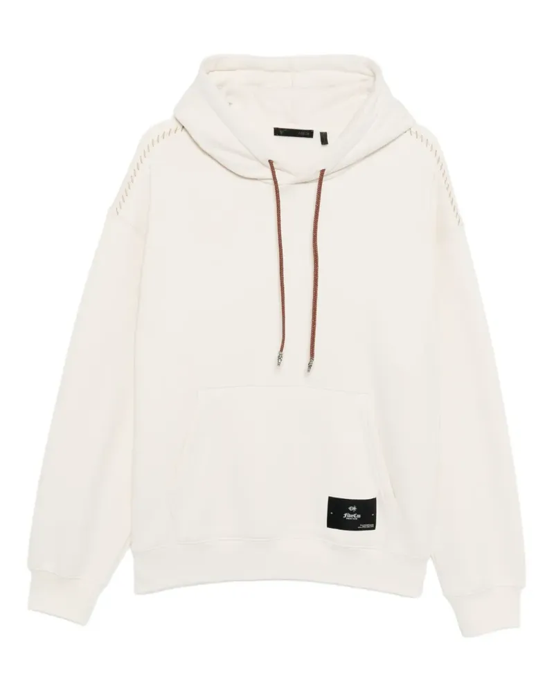 FIVE CM Hoodie mit Kontrastnähten - Nude Nude