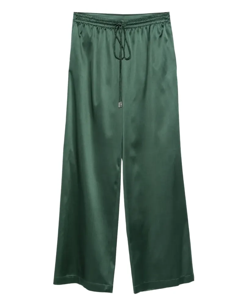 Ermanno Scervino Seidenhose mit Kordelzug - Grün Grün