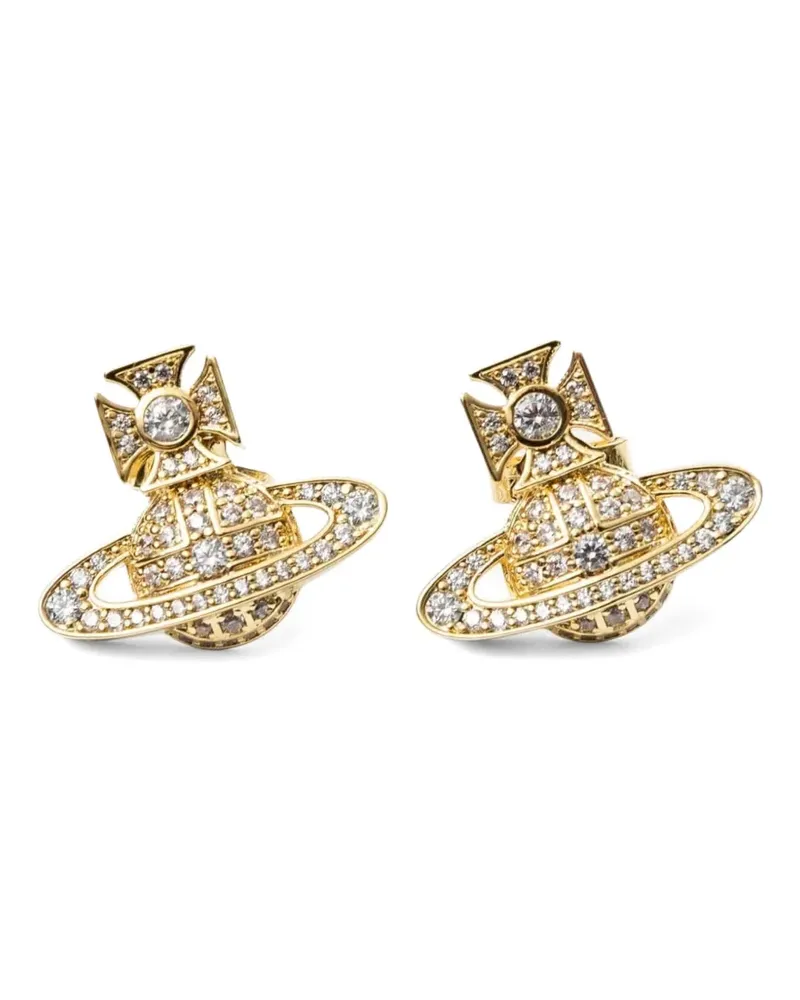 Vivienne Westwood Carmela Bas Relief Ohrringe - Gold Gold