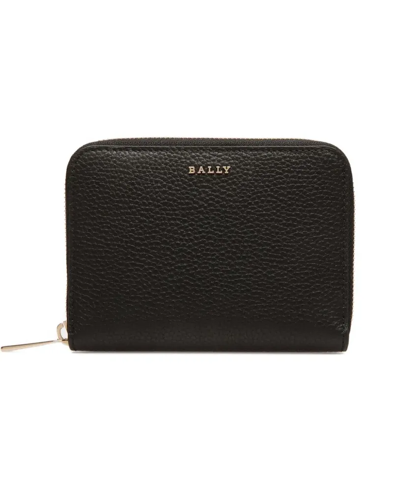 Bally Portemonnaie mit Reißverschluss - Schwarz Schwarz