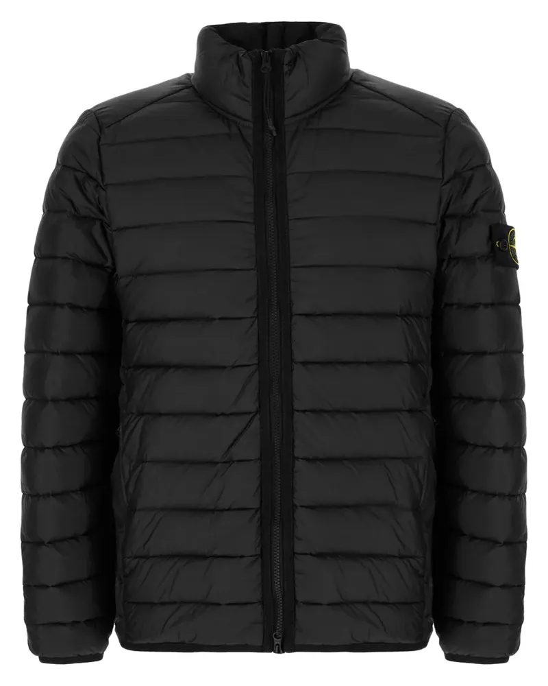 Stone Island Jacke mit Reißverschluss - Schwarz Schwarz