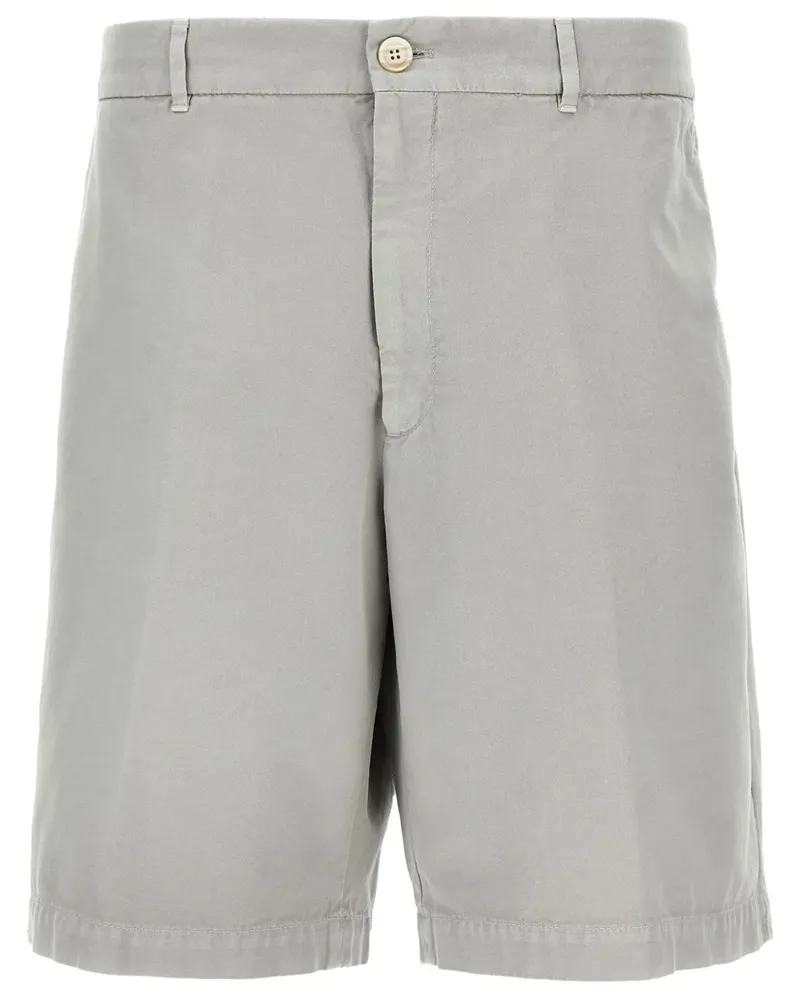 Brunello Cucinelli Klassische Bermudas - Grau Grau