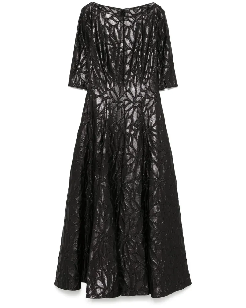 Talbot Runhof Bogna5 Midikleid - Schwarz Schwarz