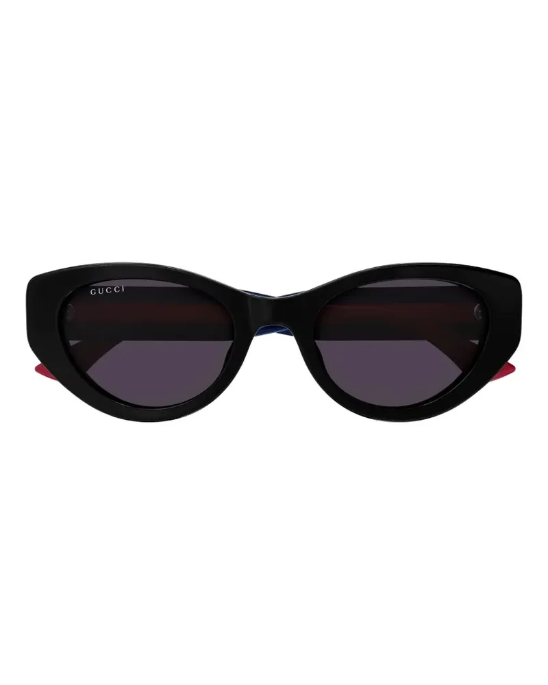 Gucci cat-eye sunglasses - Schwarz Schwarz