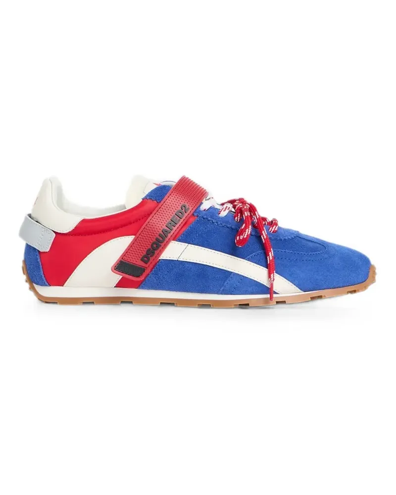 Dsquared2 DC-642 Sneakers mit Klettverschluss - Blau Blau