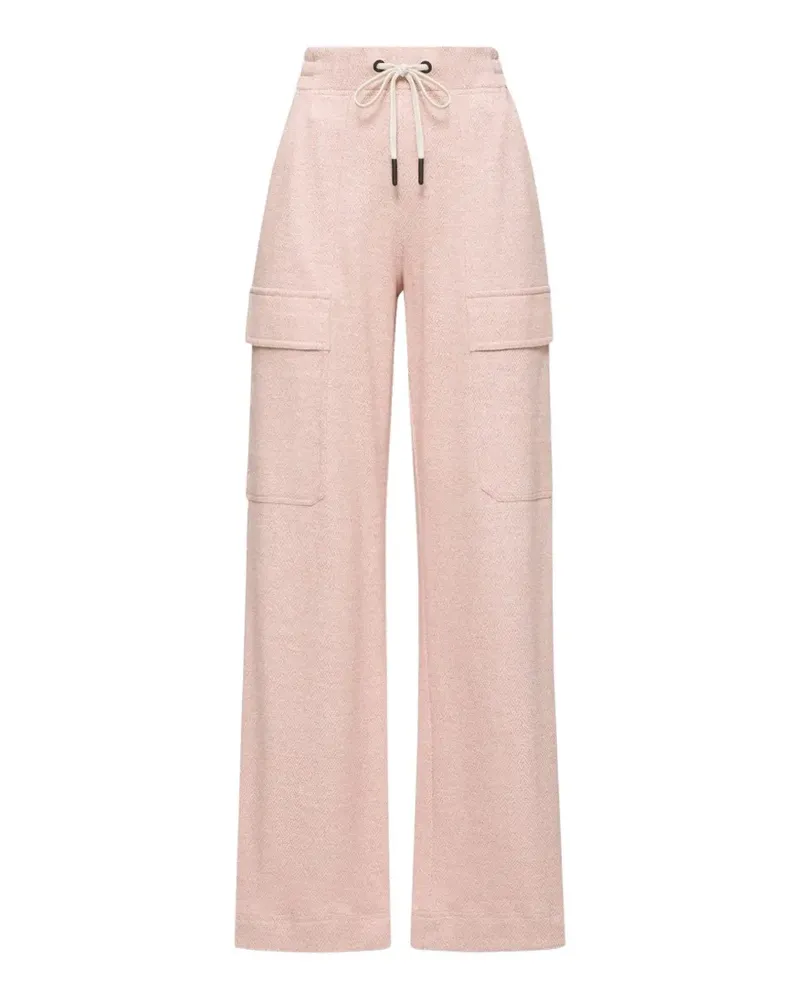 Moncler Cargohose mit Kordelzug - Rosa Rosa