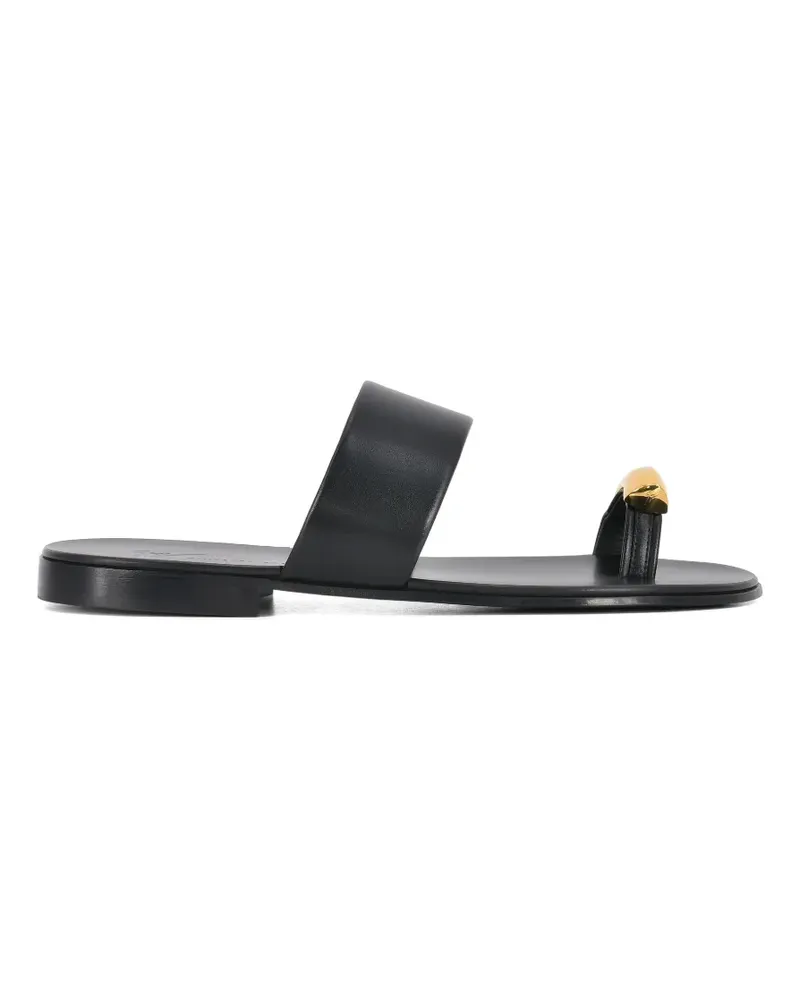 Giuseppe Zanotti Desmond Sandalen aus Leder - Schwarz Schwarz