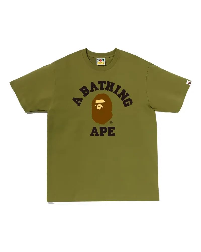 BAPE crew neck T-shirt - Grün Grün
