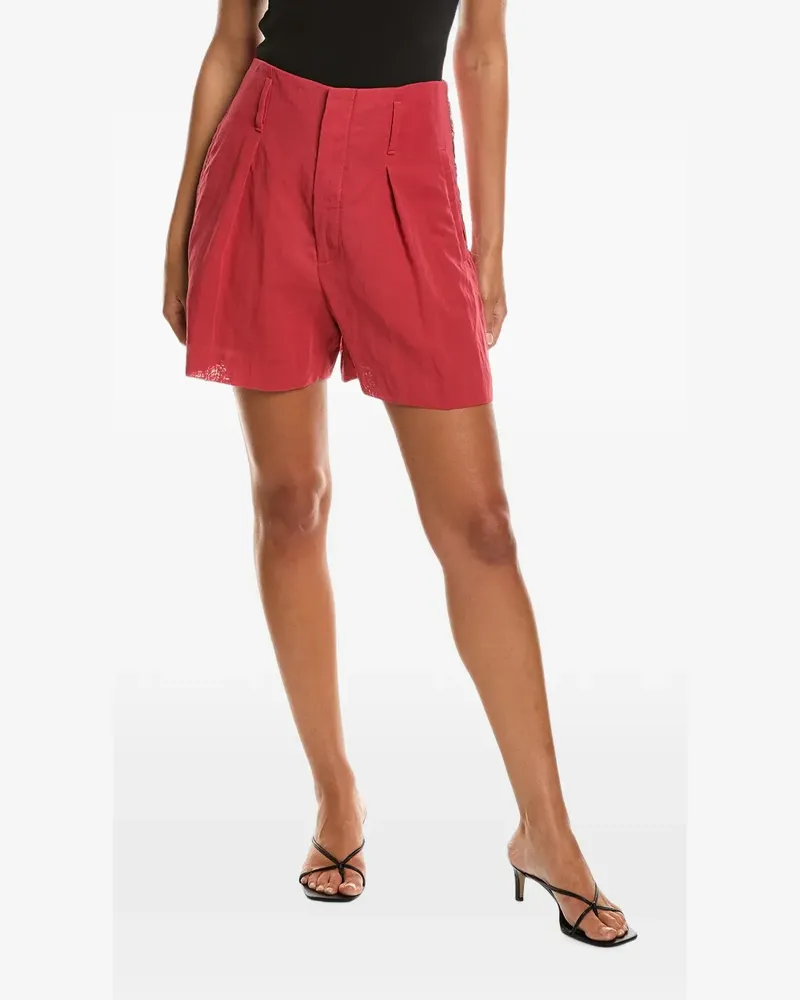 Brunello Cucinelli Shorts mit Bundfalten - Rot Rot