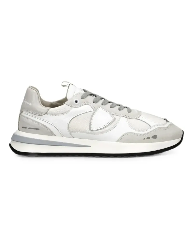 Philippe Model Olympique Sneakers mit Mesh-Einsätzen - Weiß Weiß