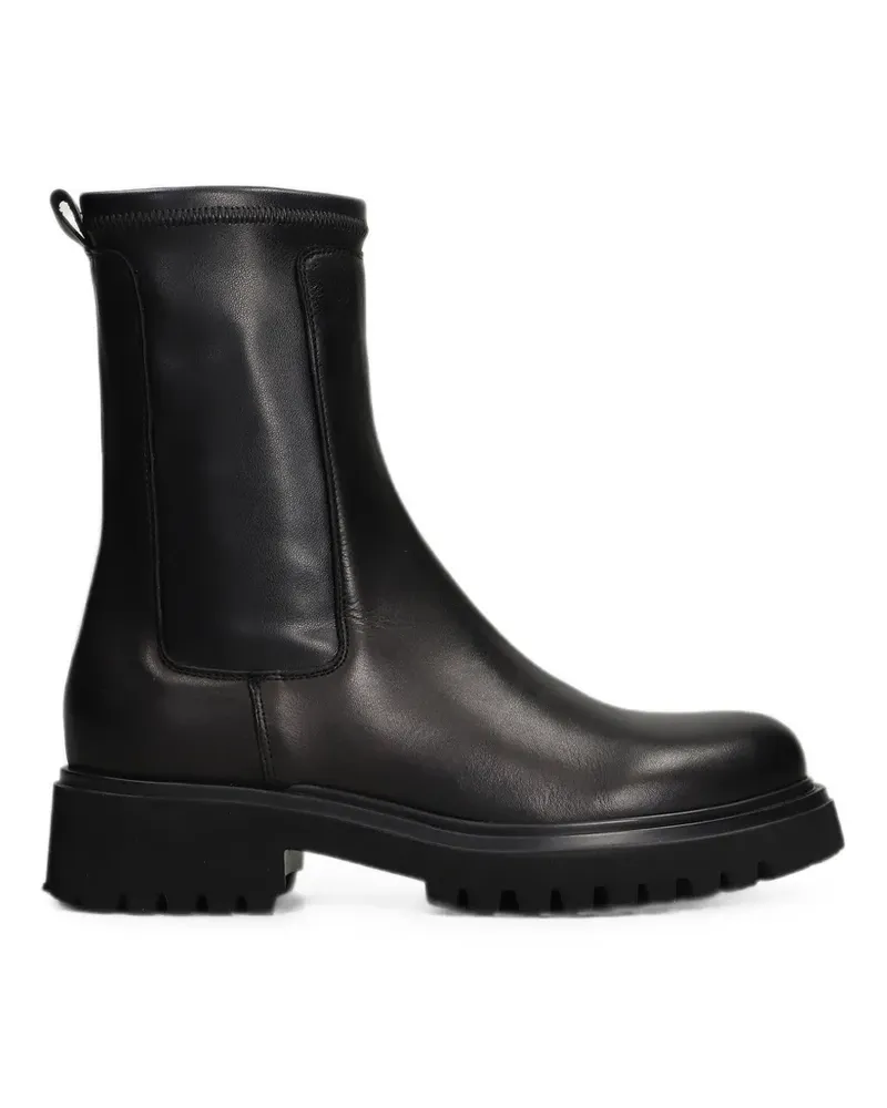 Julie Dee lug-sole chelsea boots - Schwarz Schwarz