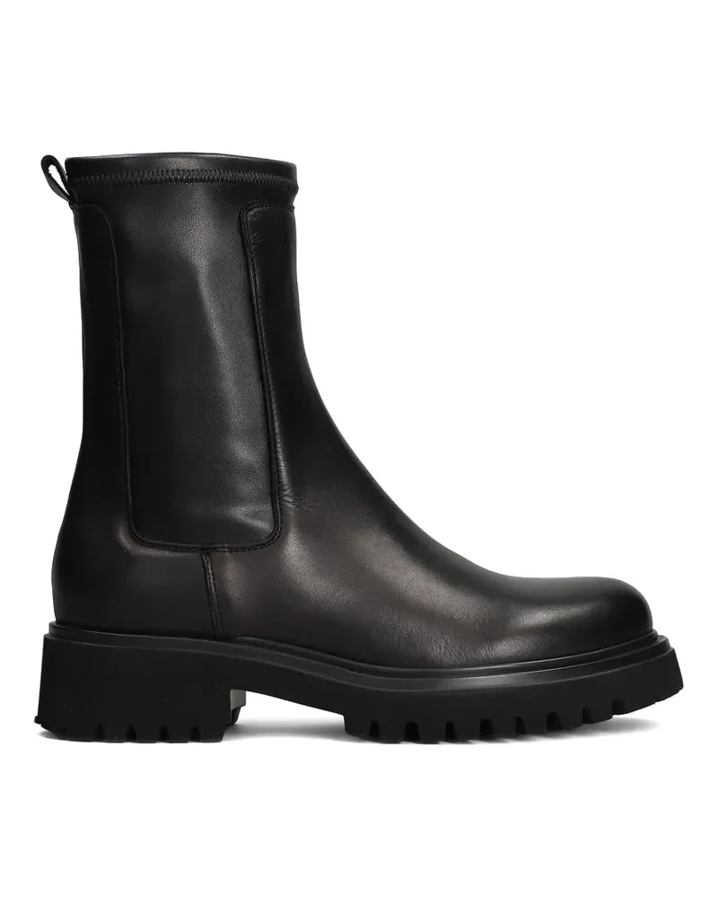 Julie Dee lug-sole chelsea boots - Schwarz Schwarz