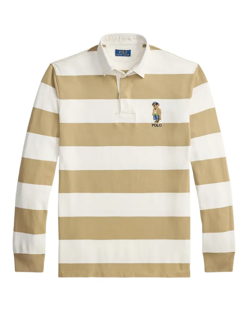 Ralph Lauren Klassisches Polo Bear Rugby-Hemd - Nude Nude