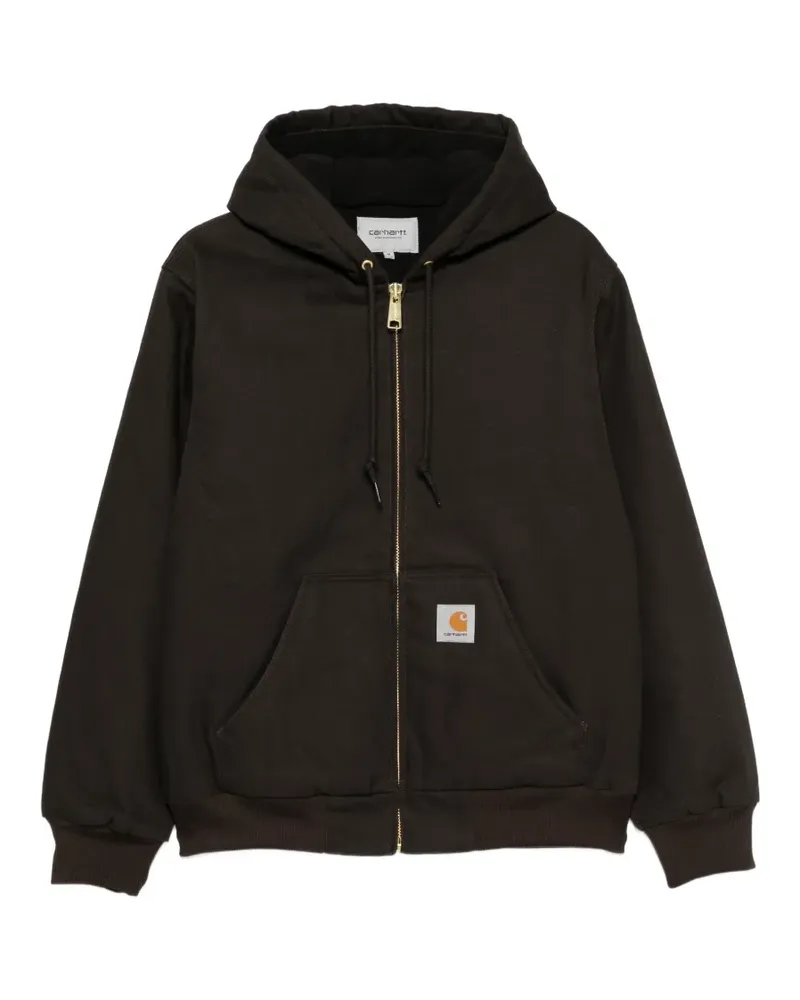 Carhartt WIP Kapuzenjacke mit Reißverschluss - Braun Braun