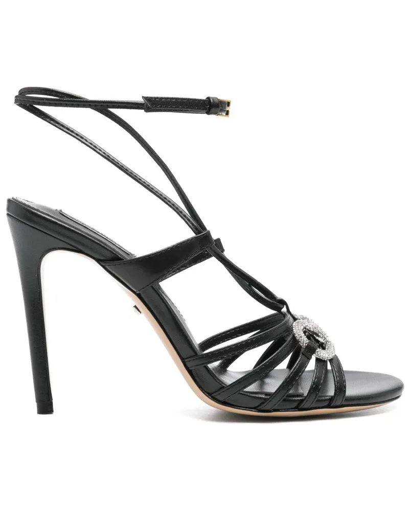 Gucci Sandalen mit Horsebit 110mm - Schwarz Schwarz