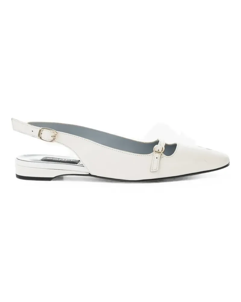 Carel Flache Ninon Slingback-Pumps - Nude Nude
