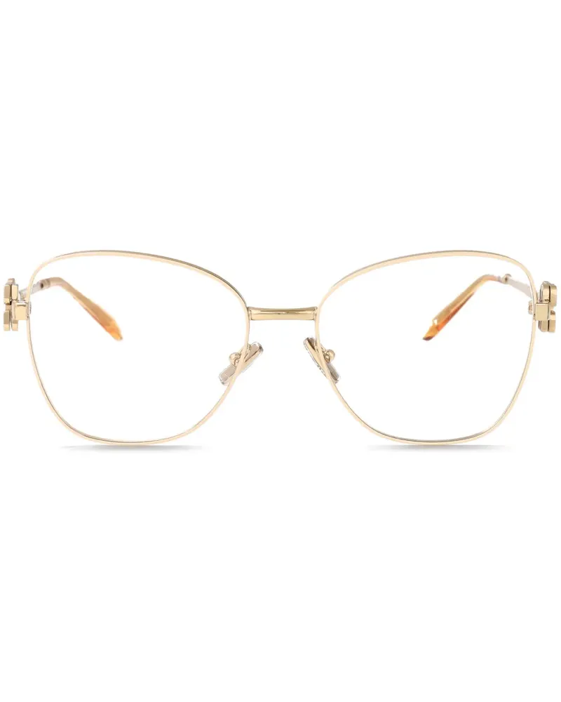 Miu Miu Cat-Eye-Brille - Gold Gold