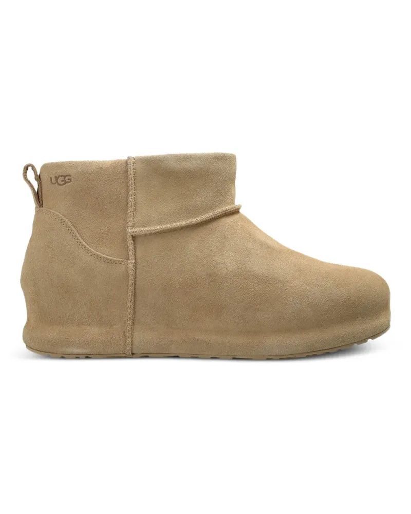 UGG Classic Mini Enwrap Wildlederstiefel - Nude Nude