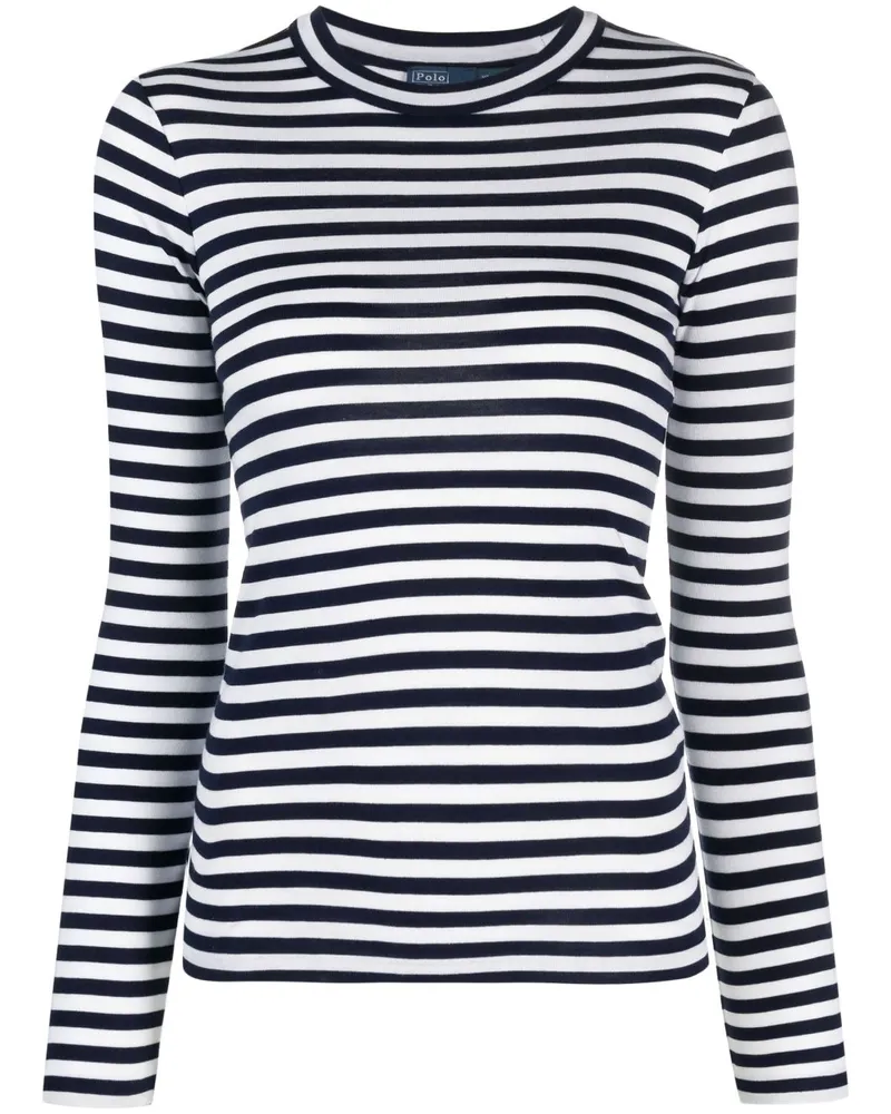 Ralph Lauren Gestreiftes Oberteil - Blau Blau